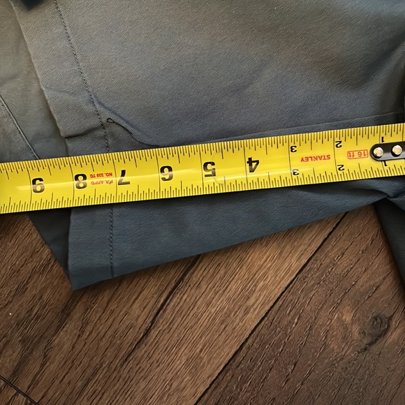 Haggar flat front mens shorts blue - Picture 4 of 6